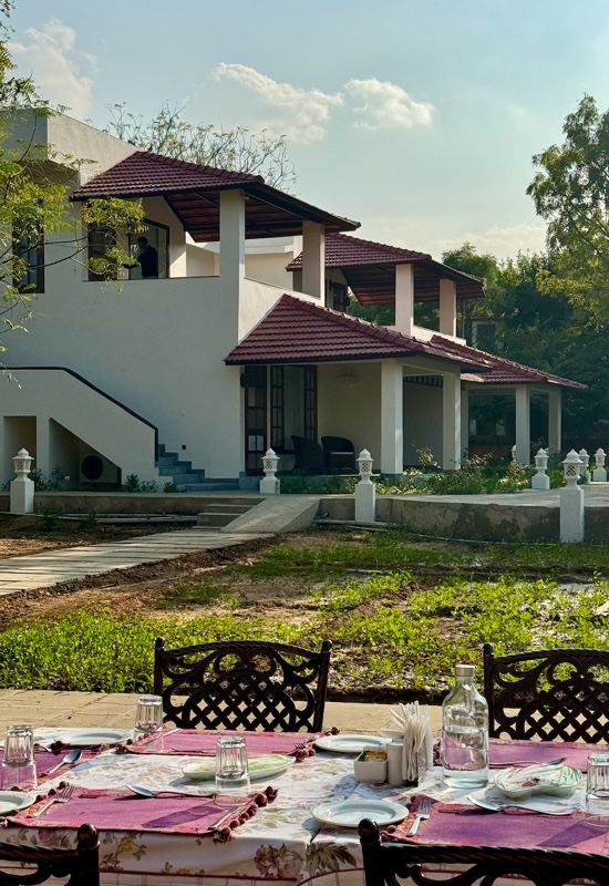 Sariska Safari Lodge - from farm to table